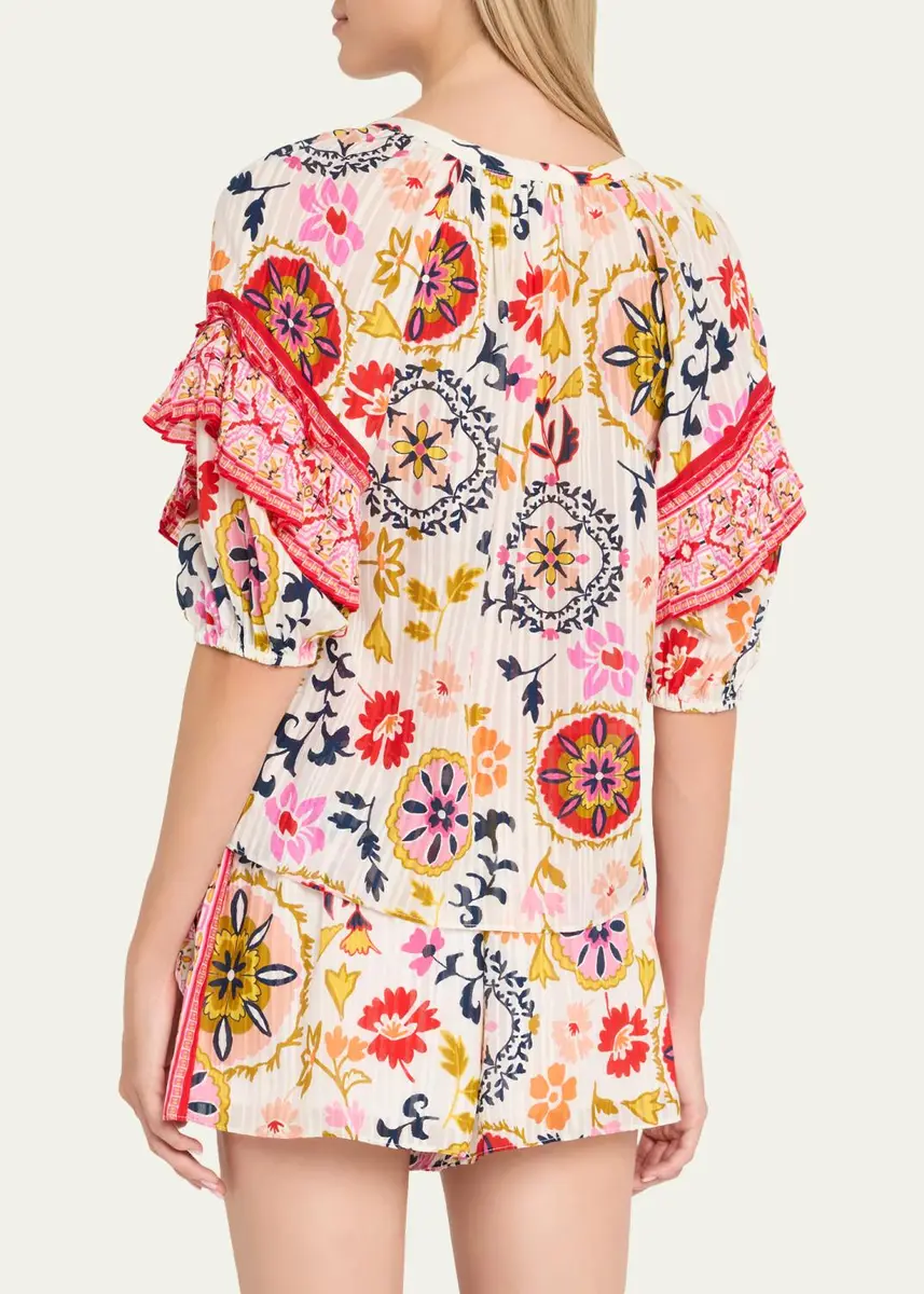 Ramy Brook Rebeca Scoop-Neck Blouse | Thumbnail 3 Ramy Brook Rebeca Scoop-Neck Blouse | Thumbnail 3