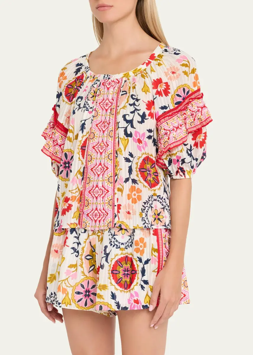 Ramy Brook Rebeca Scoop-Neck Blouse | Thumbnail 4 Ramy Brook Rebeca Scoop-Neck Blouse | Thumbnail 4
