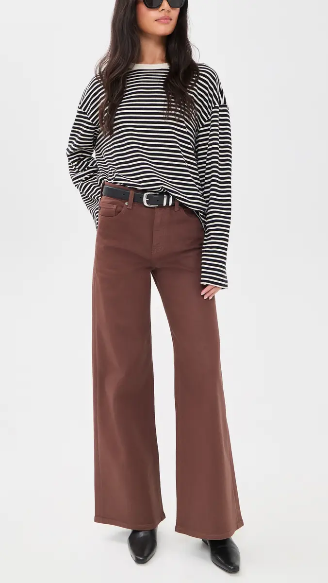 Ag Saige Wide Leg Coated Jeans | Thumbnail 5 Ag Saige Wide Leg Coated Jeans | Thumbnail 5