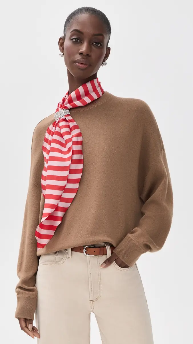 Essentiel Antwerp Kurtis Scarf Pullover | Thumbnail 2 Essentiel Antwerp Kurtis Scarf Pullover | Thumbnail 2