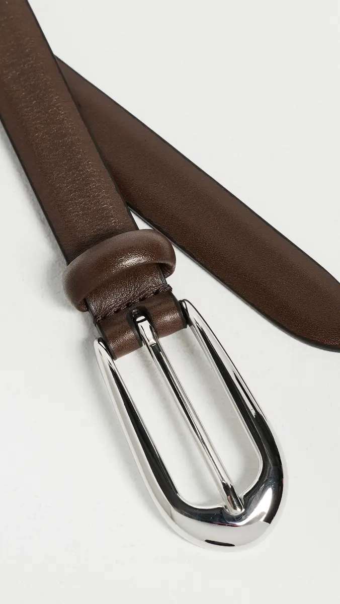 Anderson's Skinny French Calf Leather Belt | Thumbnail 5