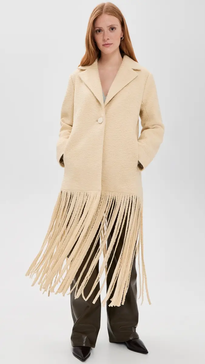 SIMONMILLER Vero Fringe Coat | Thumbnail 5