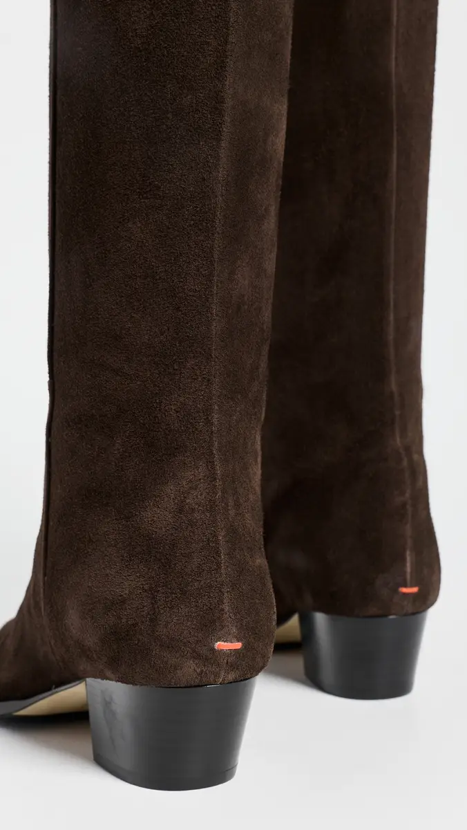 aeyde Medea Suede Knee-High Boots | Thumbnail 4 aeyde Medea Suede Knee-High Boots | Thumbnail 4
