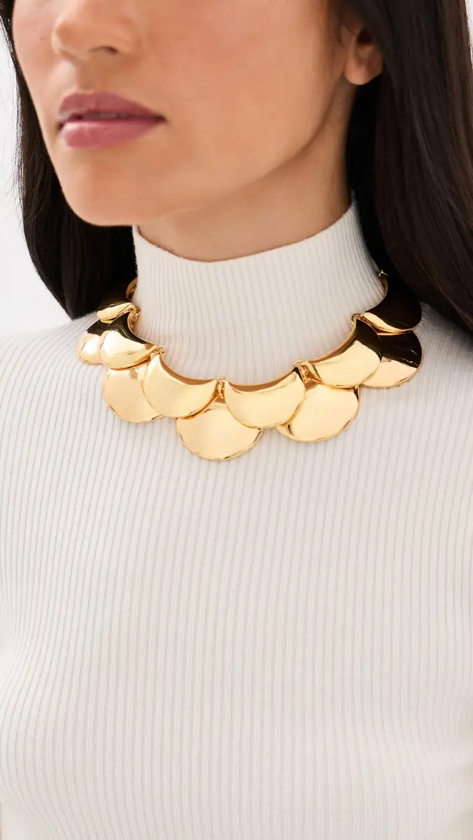 Lele Sadoughi Crescent Statement Necklace | Thumbnail 3 Lele Sadoughi Crescent Statement Necklace | Thumbnail 3