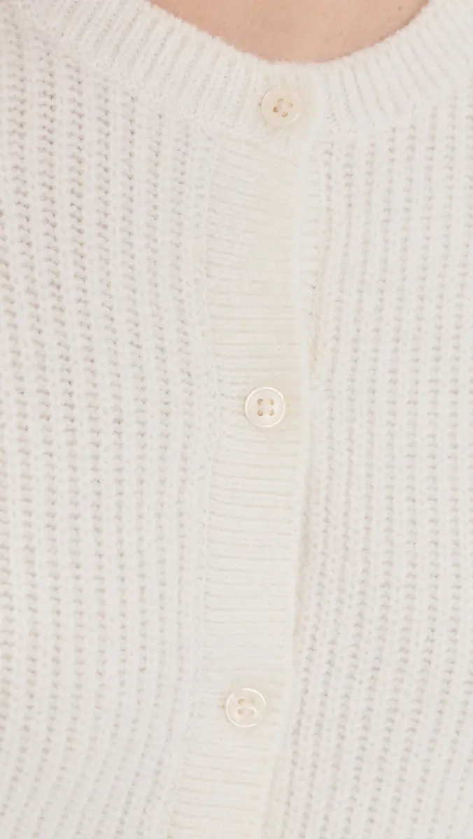 GOOD AMERICAN The Shrunken Cable Cardigan | Thumbnail 6