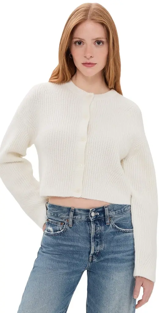 The Shrunken Cable Cardigan The Shrunken Cable Cardigan