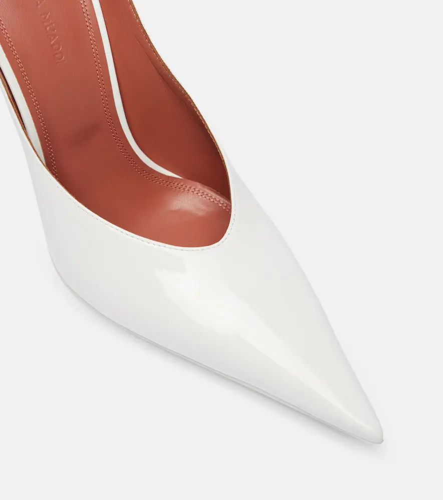 Amina Muaddi Anok 105 patent leather pumps | Thumbnail 2