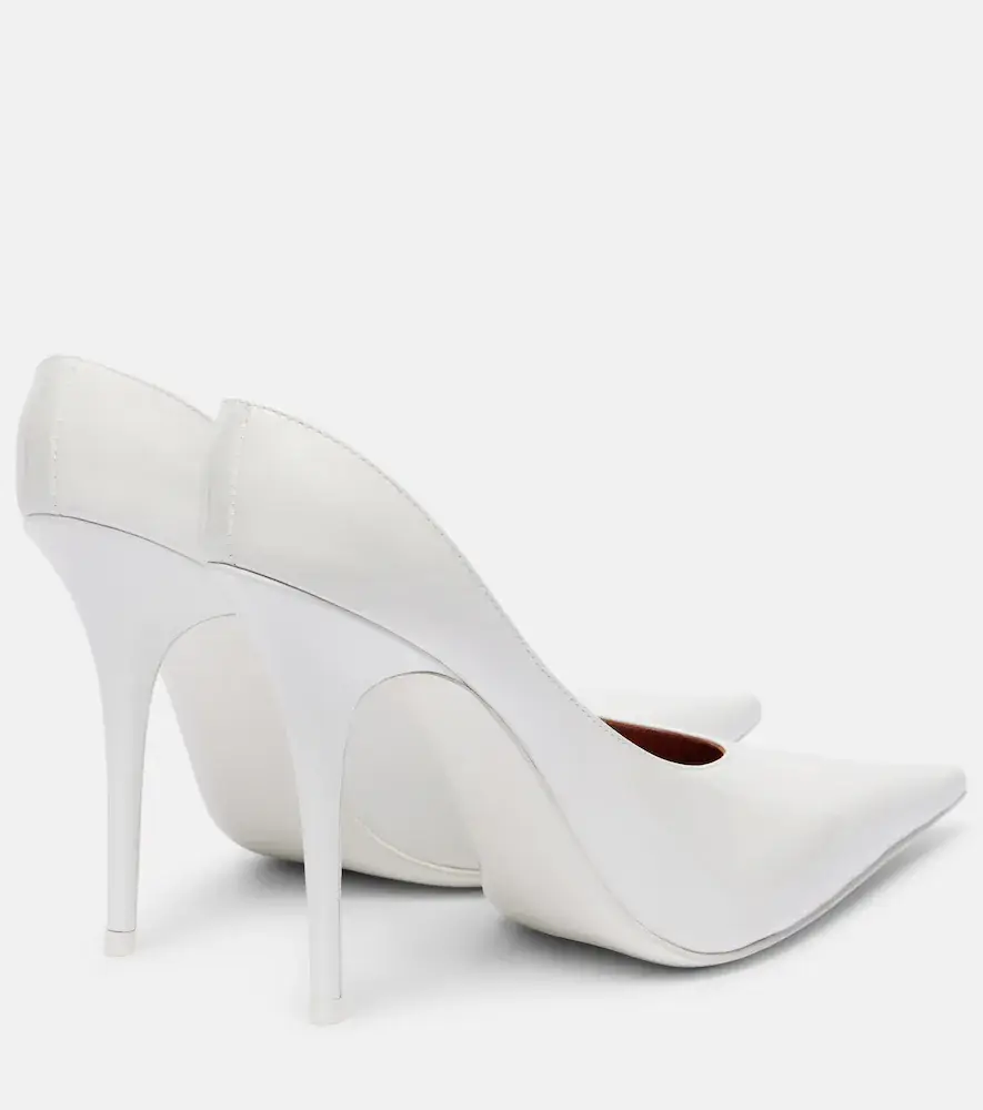Amina Muaddi Anok 105 patent leather pumps | Thumbnail 4