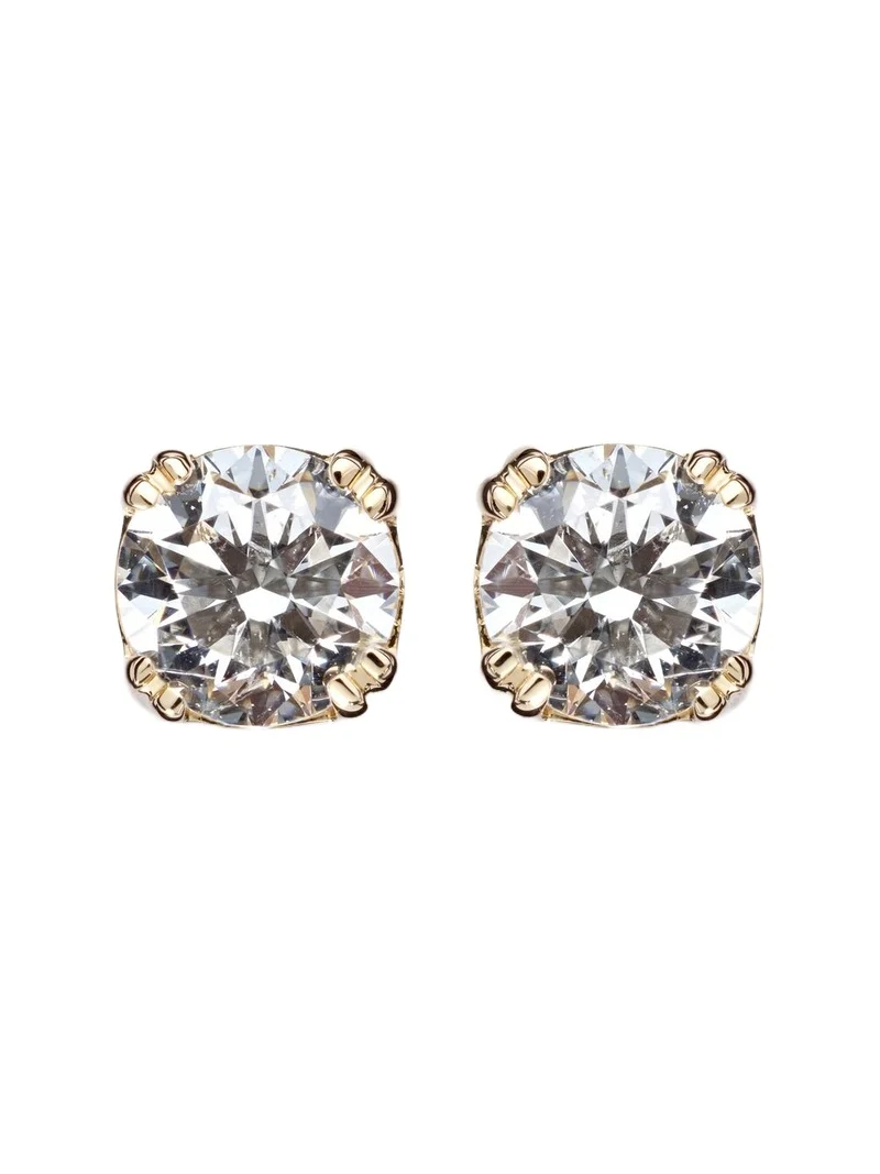 14kt gold earrings with diamonds 14kt gold earrings with diamonds