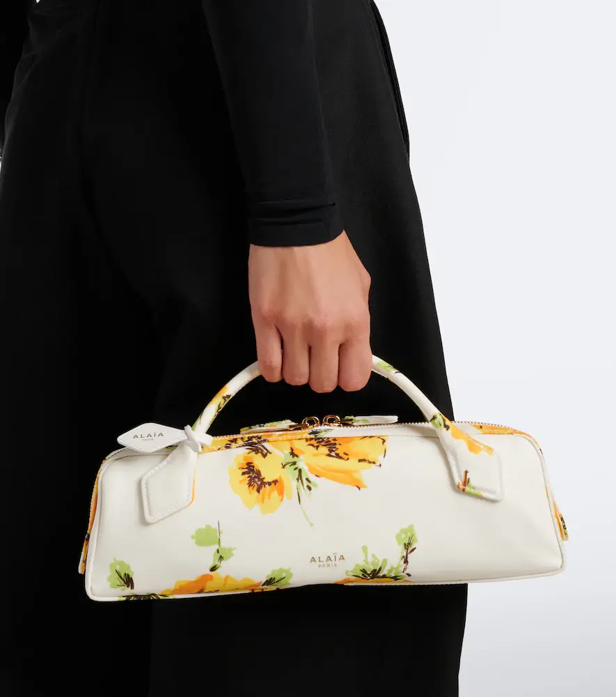 Alaïa Alaïa Le Teckel floral clutch | Thumbnail 6 Alaïa Alaïa Le Teckel floral clutch | Thumbnail 6