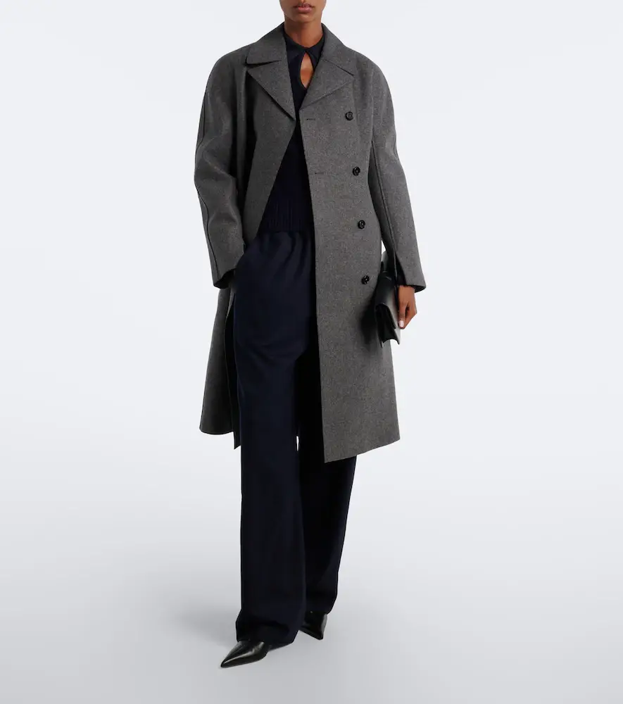 Jil Sander Double-breasted virgin wool coat | Thumbnail 6 Jil Sander Double-breasted virgin wool coat | Thumbnail 6