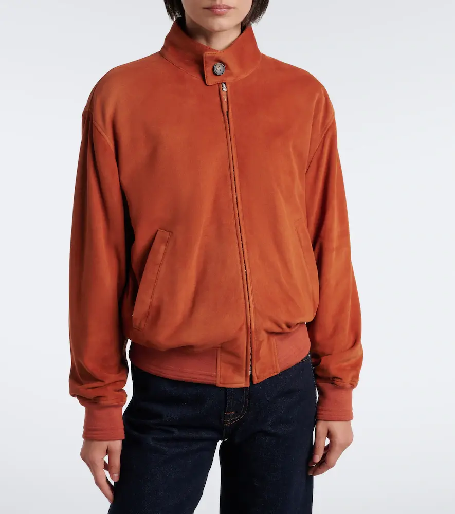 Tod's Suede bomber jacket | Thumbnail 5 Tod's Suede bomber jacket | Thumbnail 5