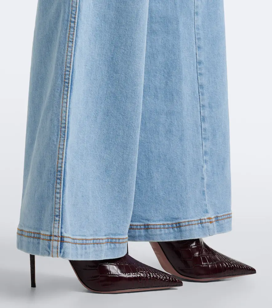 Paris Texas Vera croc-effect leather ankle boots | Thumbnail 6 Paris Texas Vera croc-effect leather ankle boots | Thumbnail 6