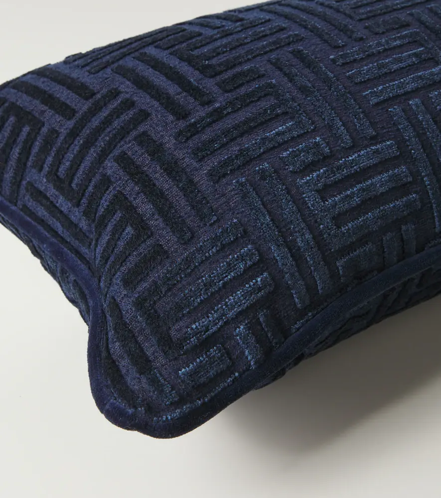 Etro Flag monogram corduroy cushion | Thumbnail 2 Etro Flag monogram corduroy cushion | Thumbnail 2