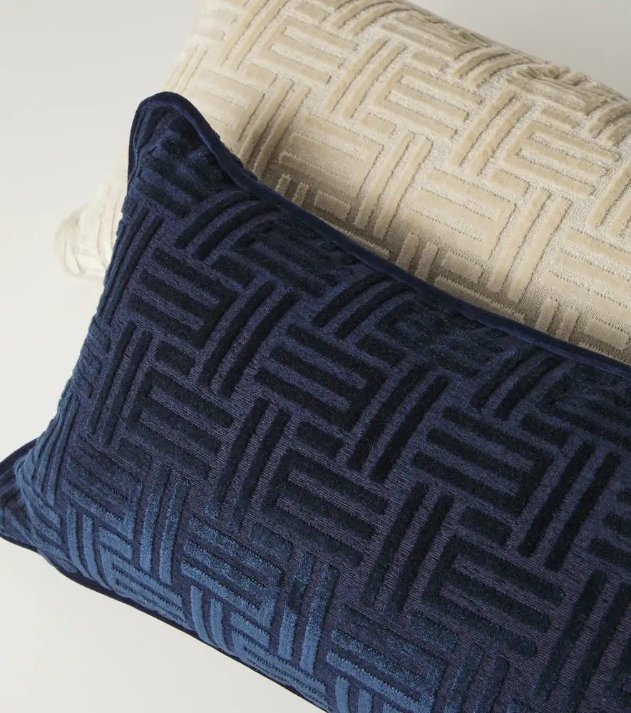 Etro Flag monogram corduroy cushion | Thumbnail 4 Etro Flag monogram corduroy cushion | Thumbnail 4