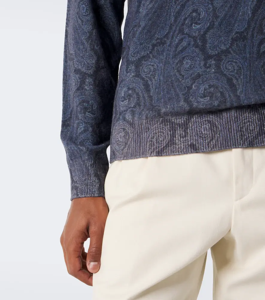 Etro Paisley wool sweater | Thumbnail 3