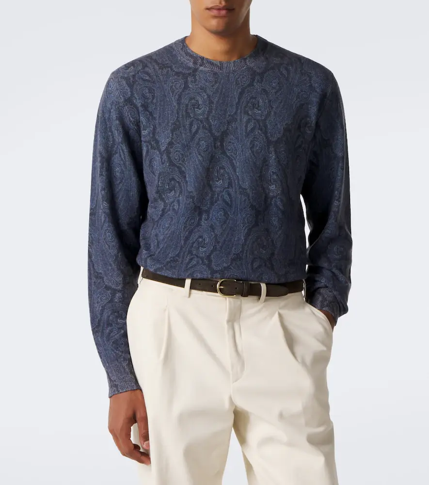 Etro Paisley wool sweater | Thumbnail 4