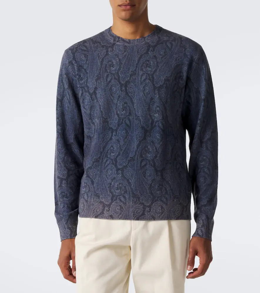 Etro Paisley wool sweater | Thumbnail 7