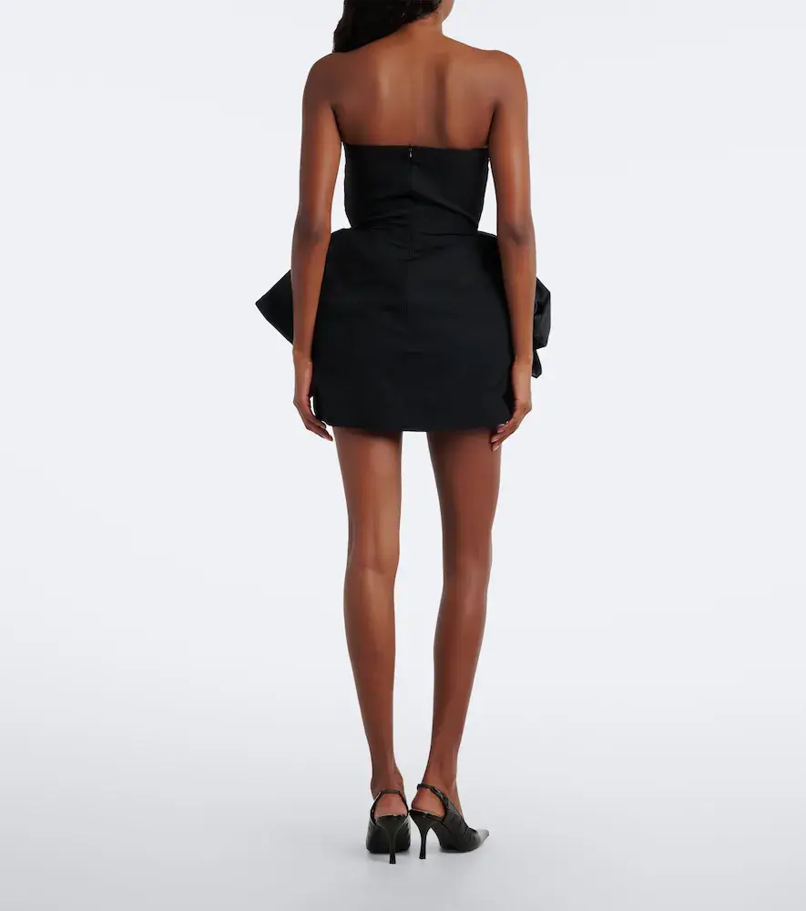 Magda Butrym Draped wool bustier dress | Thumbnail 3