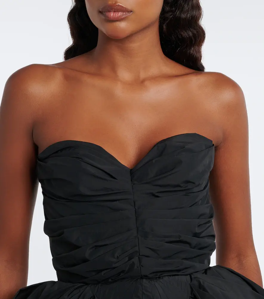 Magda Butrym Draped wool bustier dress | Thumbnail 4