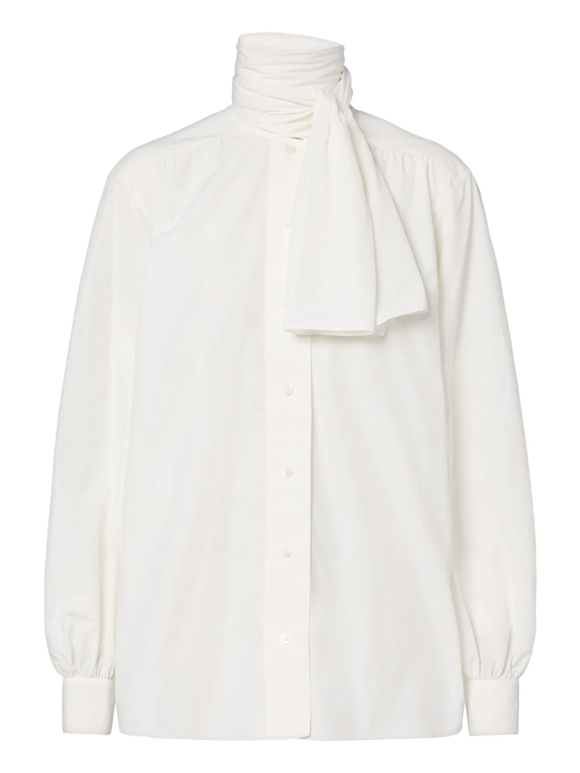 Scarf-detail blouse Scarf-detail blouse