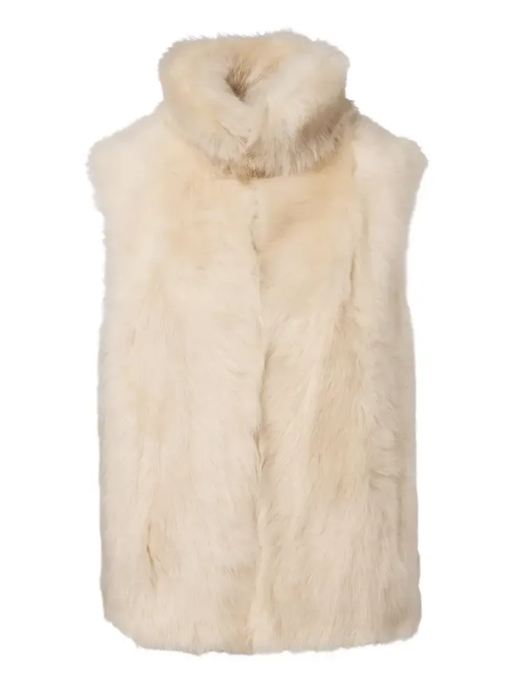 Shearling vest