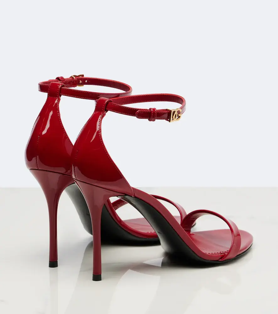 Dolce & Gabbana DG patent leather sandals | Thumbnail 4 Dolce & Gabbana DG patent leather sandals | Thumbnail 4