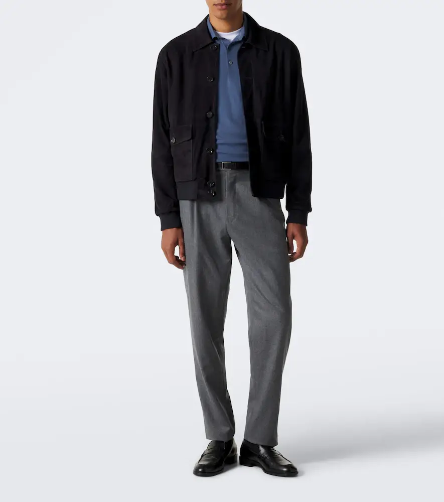 Zegna Wool polo sweater | Thumbnail 3