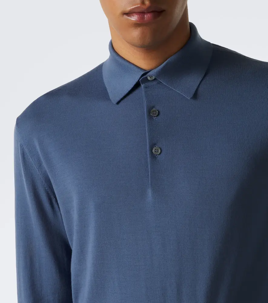 Zegna Wool polo sweater | Thumbnail 4