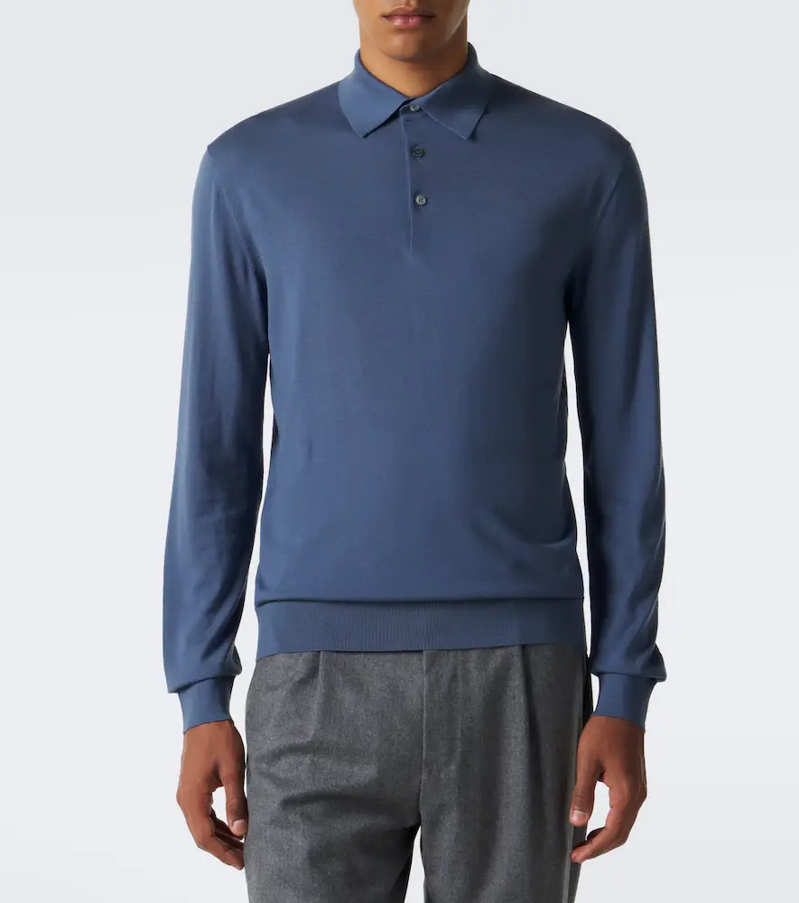 Zegna Wool polo sweater | Thumbnail 5