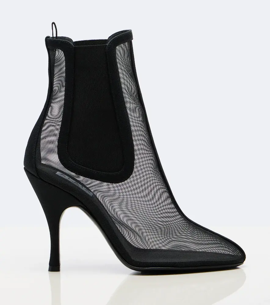 Alaïa Alaïa Mesh ankle boots | Thumbnail 2