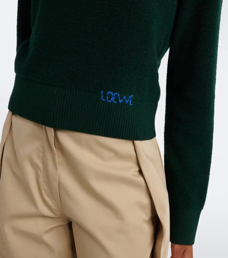 Loewe Logo wool sweater | Thumbnail 3