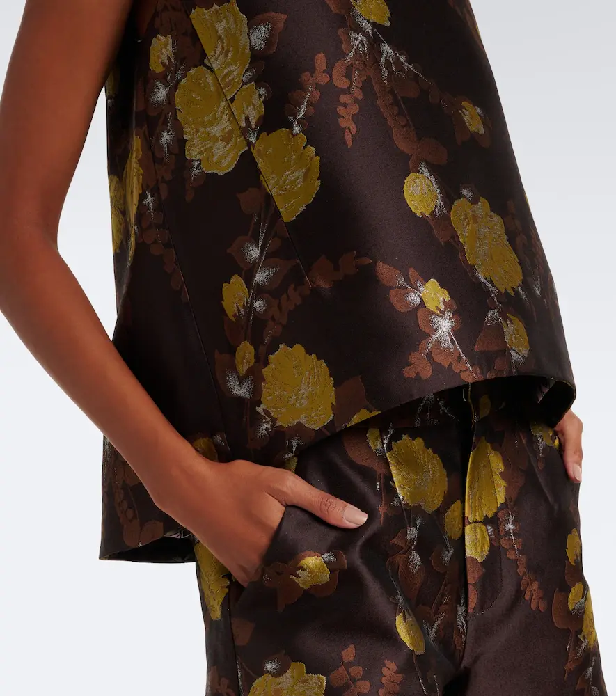 La DoubleJ Devon floral jacquard top | Thumbnail 3 La DoubleJ Devon floral jacquard top | Thumbnail 3
