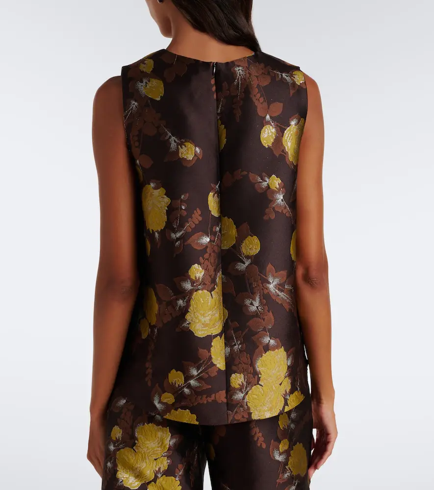 La DoubleJ Devon floral jacquard top | Thumbnail 4 La DoubleJ Devon floral jacquard top | Thumbnail 4