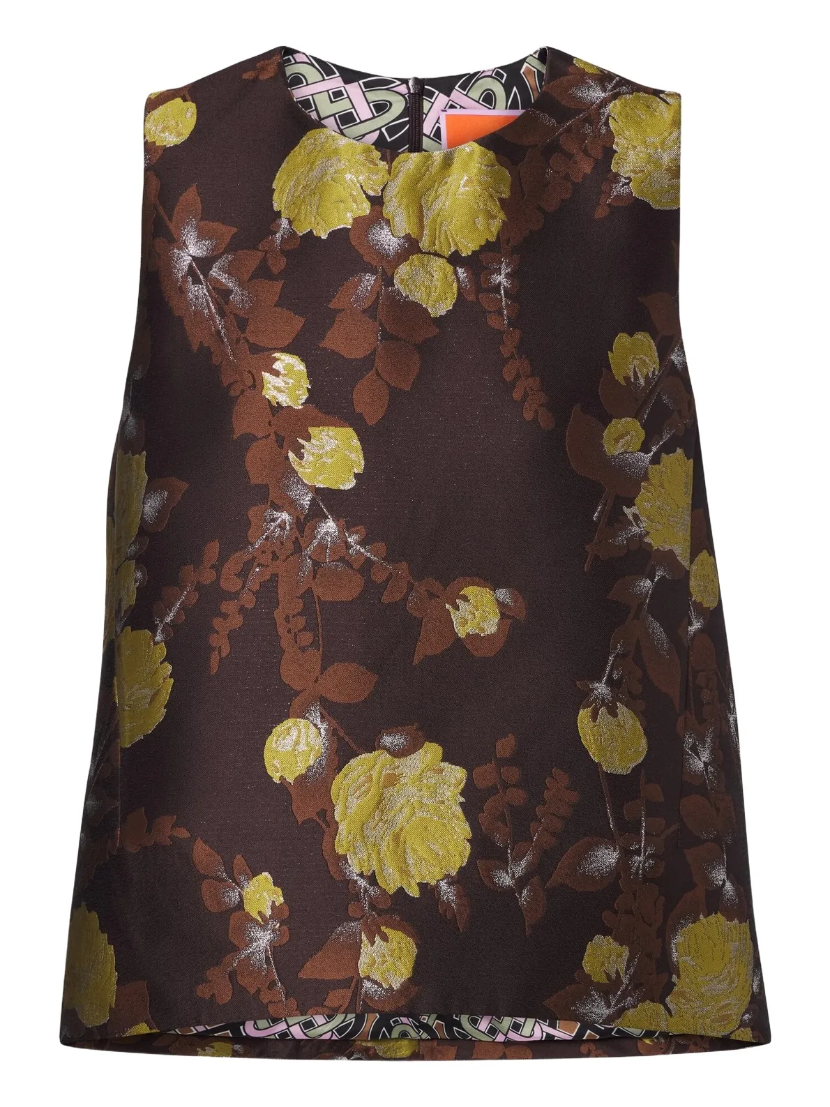Devon floral jacquard top Devon floral jacquard top