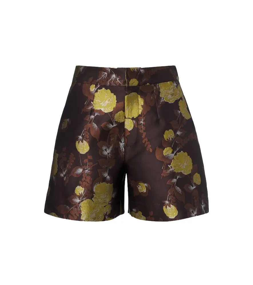 Devon floral jacquard shorts Devon floral jacquard shorts