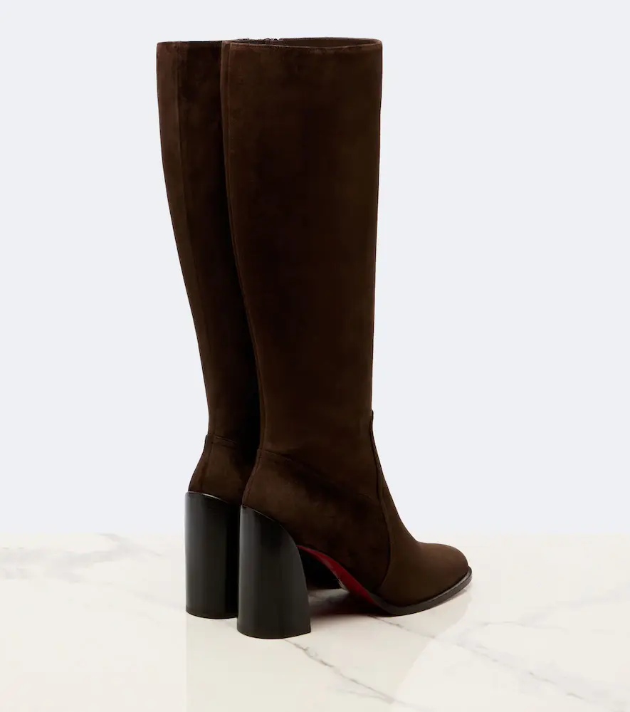 Christian Louboutin Iranina suede knee-high boots | Thumbnail 2 Christian Louboutin Iranina suede knee-high boots | Thumbnail 2