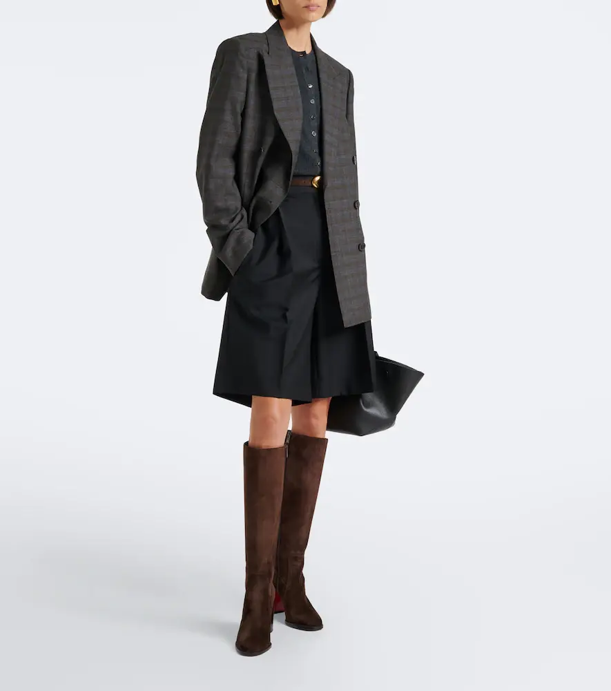 Christian Louboutin Iranina suede knee-high boots | Thumbnail 6 Christian Louboutin Iranina suede knee-high boots | Thumbnail 6