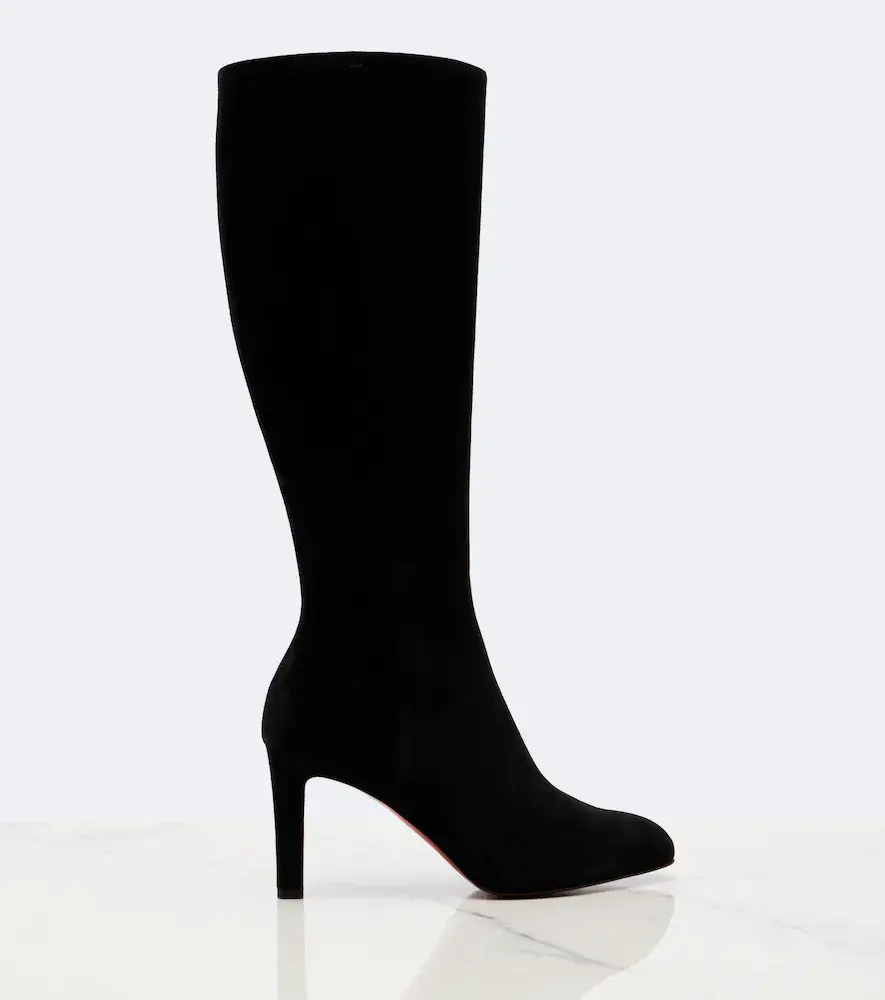 Christian Louboutin Fannylove suede knee-high boots | Thumbnail 2 Christian Louboutin Fannylove suede knee-high boots | Thumbnail 2