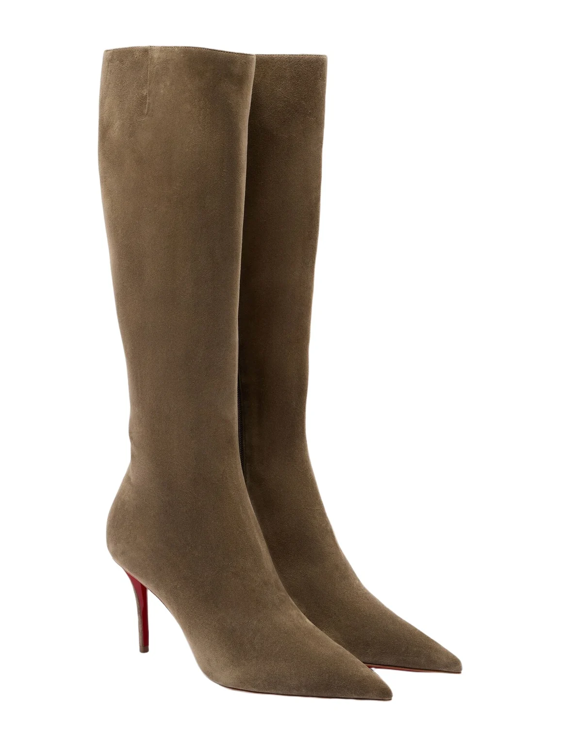 Christian Louboutin Miss Z suede knee-high boots
