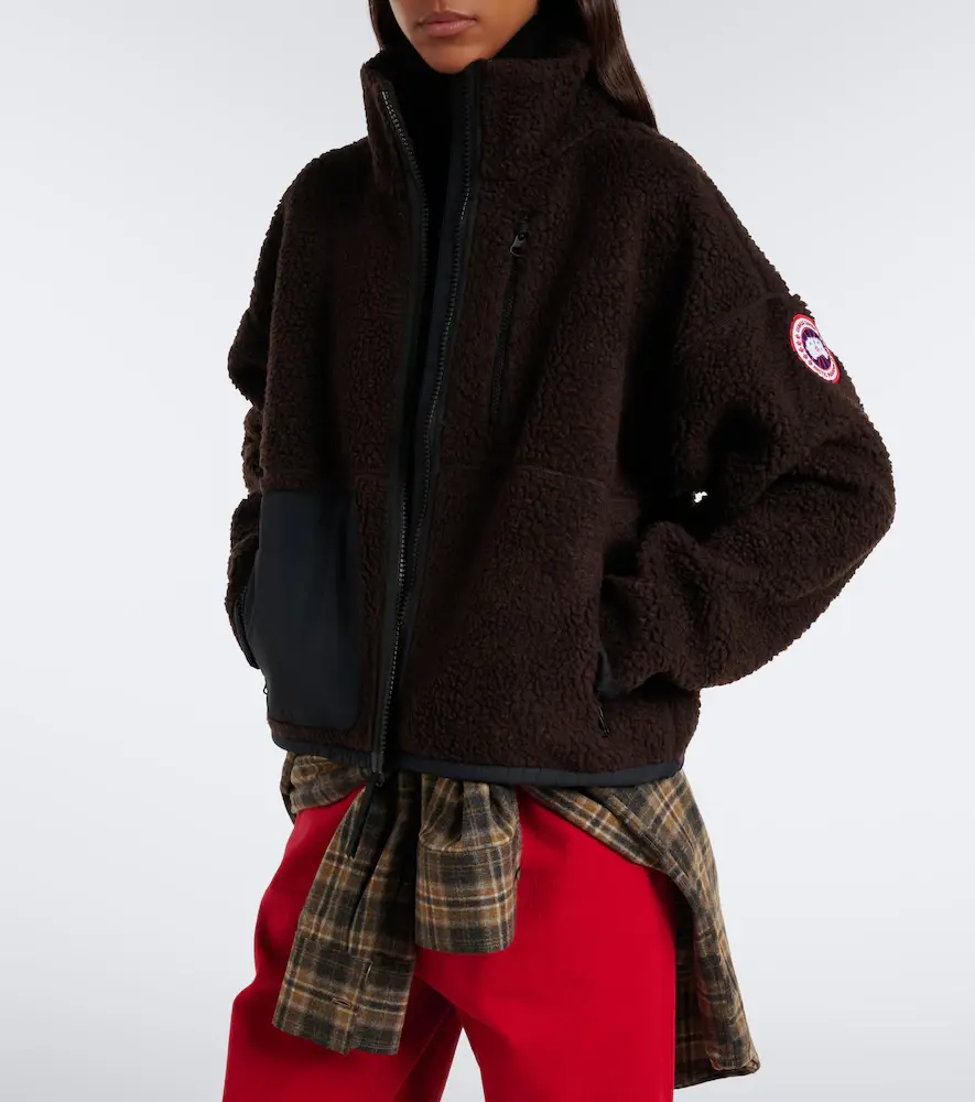 Canada Goose Simcoe wool-blend fleece jacket | Thumbnail 3 Canada Goose Simcoe wool-blend fleece jacket | Thumbnail 3