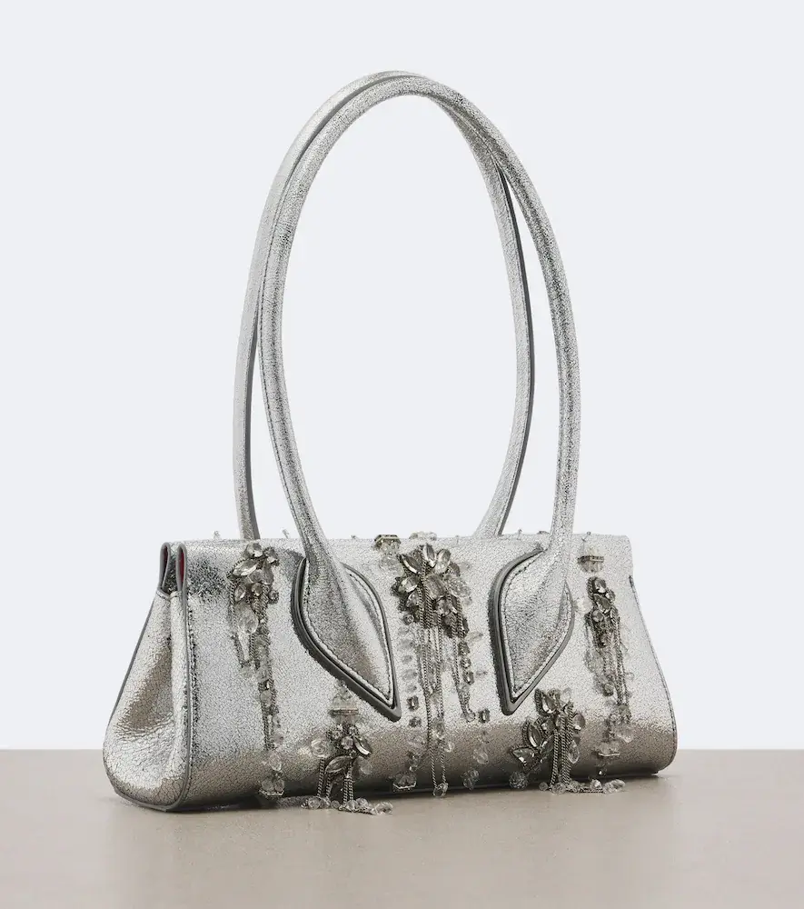 Christian Louboutin Venus Small embellished leather shoulder bag | Thumbnail 3