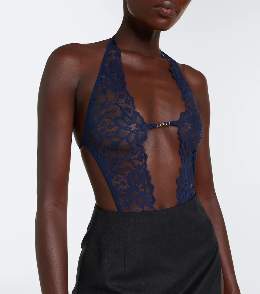 Gucci Lace cutout bodysuit | Thumbnail 5 Gucci Lace cutout bodysuit | Thumbnail 5