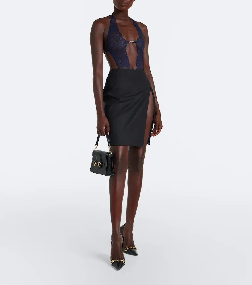 Gucci Lace cutout bodysuit | Thumbnail 6 Gucci Lace cutout bodysuit | Thumbnail 6