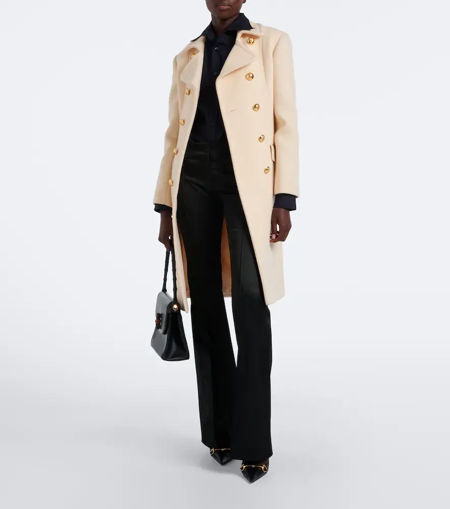 Gucci Double-breasted wool-blend coat | Thumbnail 6 Gucci Double-breasted wool-blend coat | Thumbnail 6