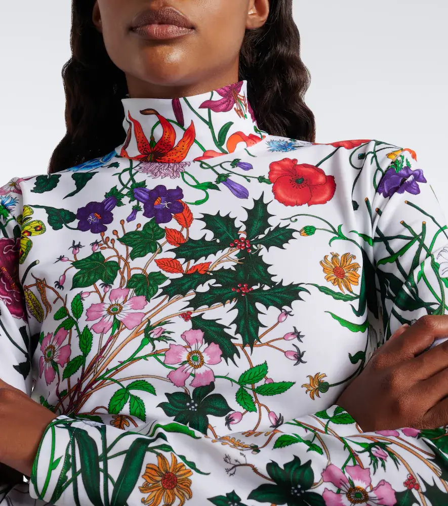 Gucci Flora printed jersey top | Thumbnail 5 Gucci Flora printed jersey top | Thumbnail 5