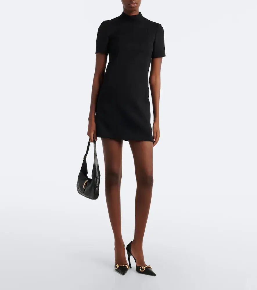 Gucci Wool mockneck minidress | Thumbnail 2 Gucci Wool mockneck minidress | Thumbnail 2