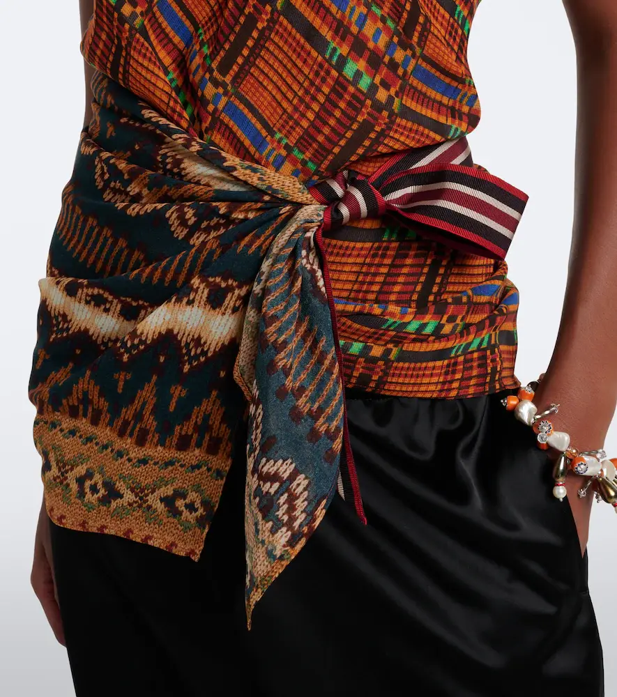 Dries Van Noten Printed halterneck top | Thumbnail 2 Dries Van Noten Printed halterneck top | Thumbnail 2