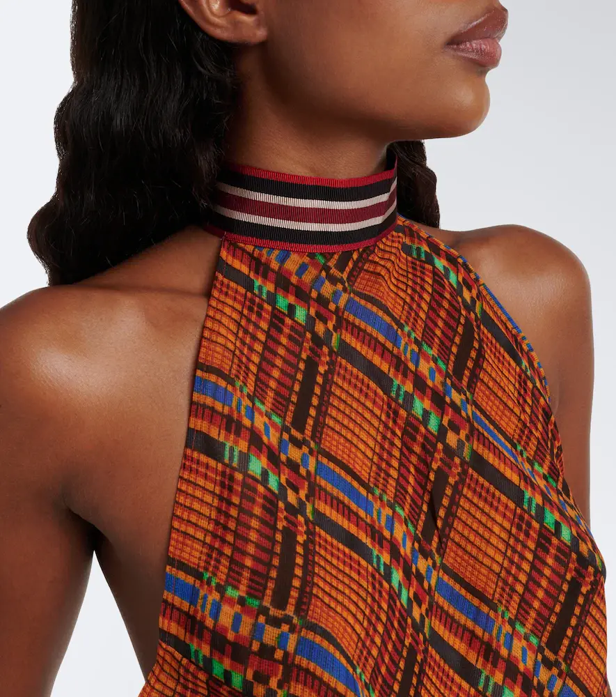 Dries Van Noten Printed halterneck top | Thumbnail 4 Dries Van Noten Printed halterneck top | Thumbnail 4