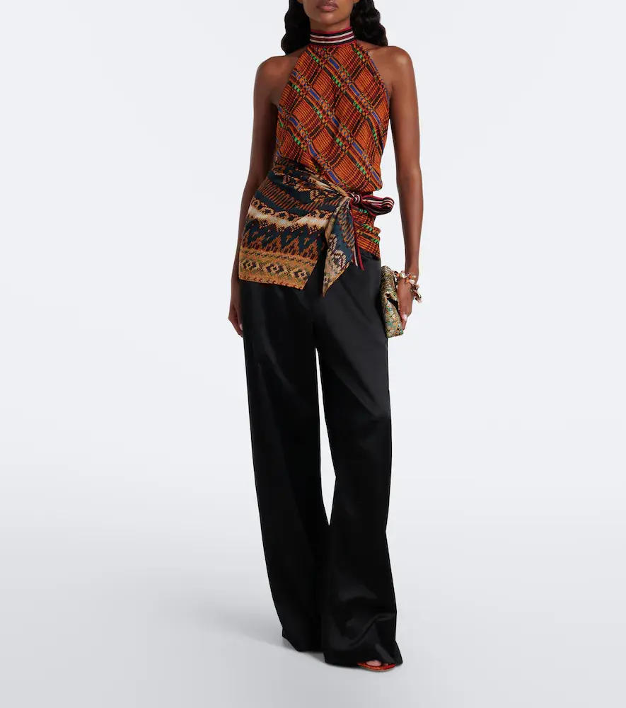 Dries Van Noten Printed halterneck top | Thumbnail 6 Dries Van Noten Printed halterneck top | Thumbnail 6